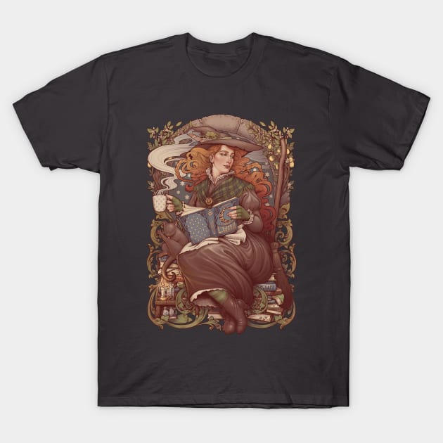 NOUVEAU FOLK WITCH T-Shirt by Medusa Dollmaker